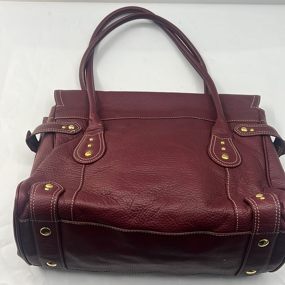 MAXX New York Signature Leather Handbag - Picture 7 of 12